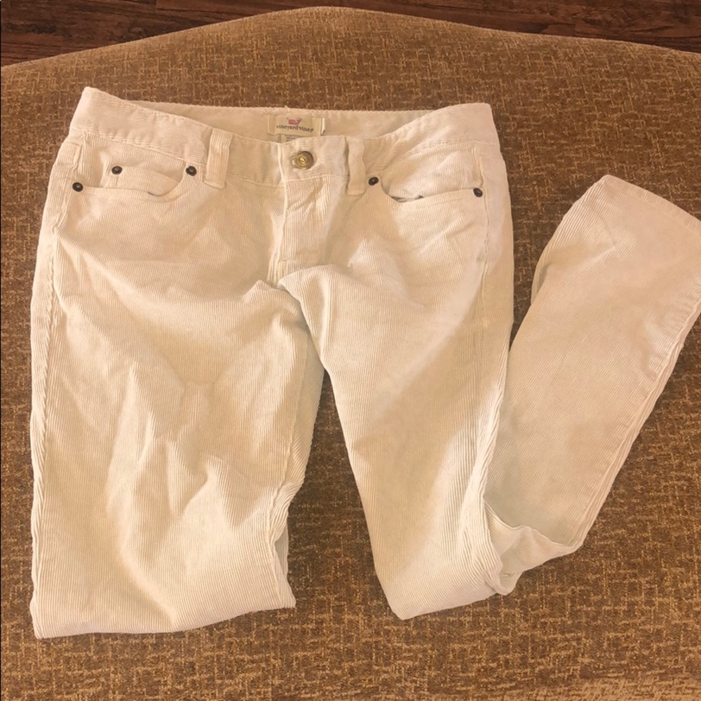 Beige Corduroys